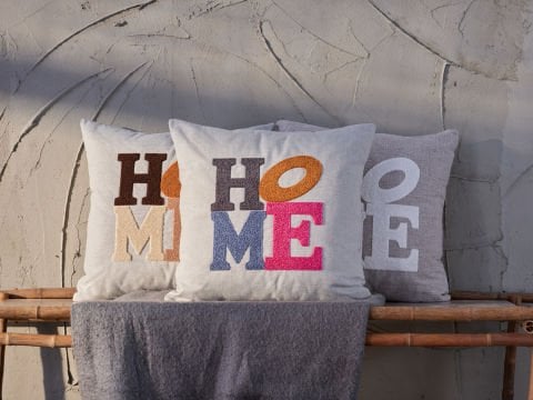 Home Kırlent 50 x 50 - Beyaz