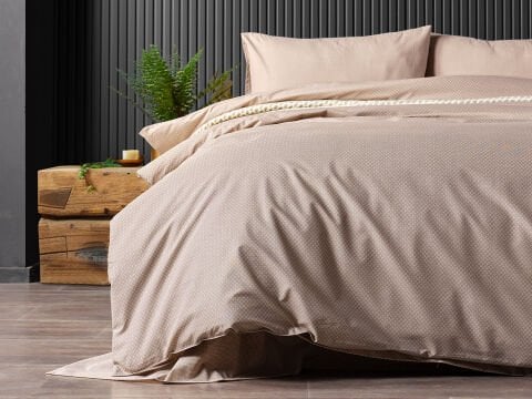 Pure Touch Nevresim Takımı Tek Kişilik - Kahve