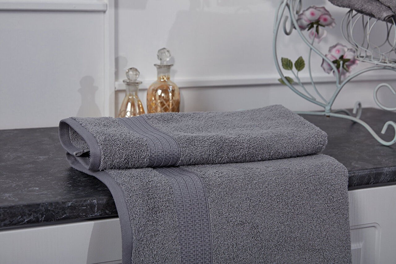 Sense Banyo Havlusu Gri - 90 x 150 cm