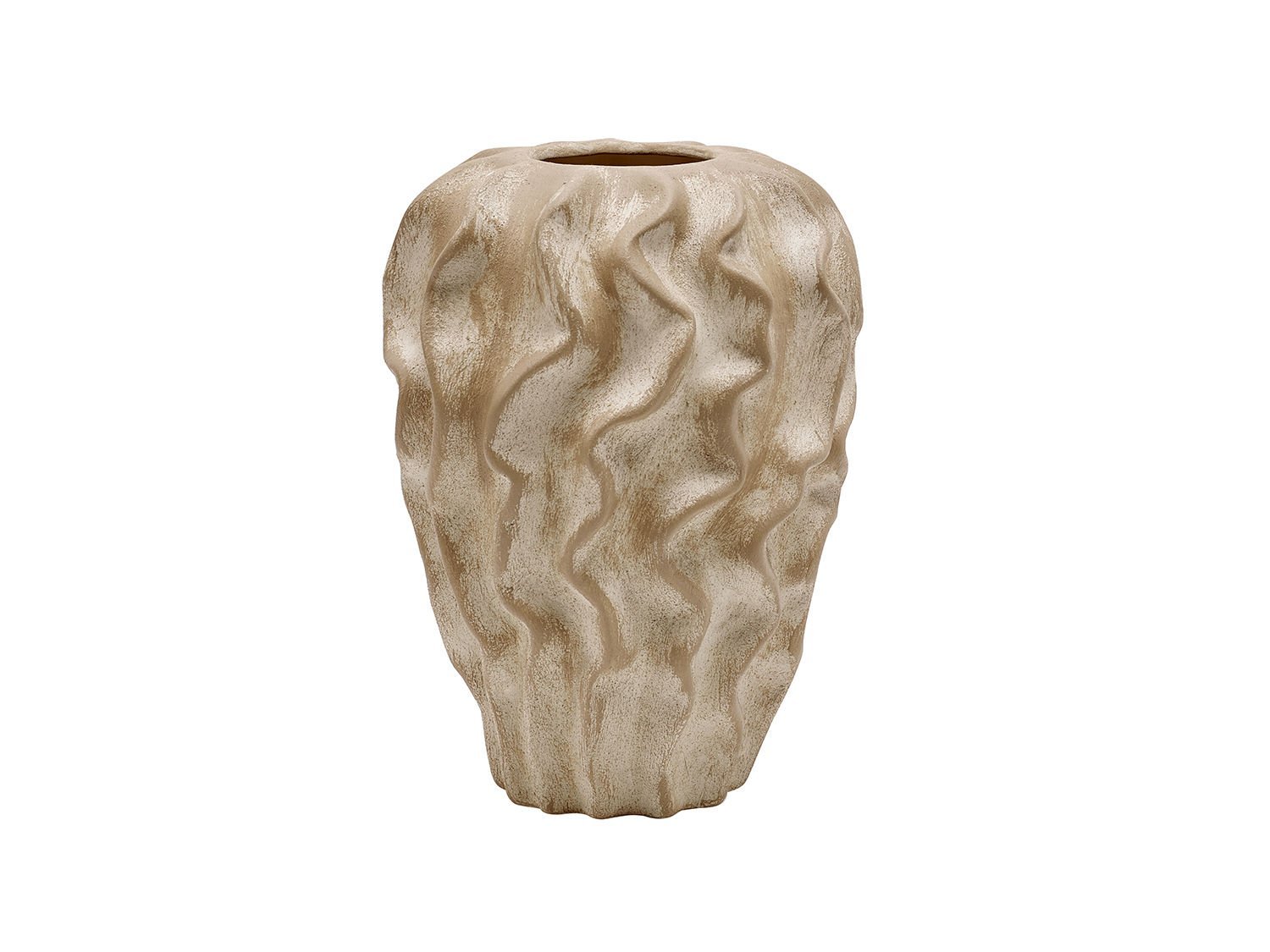 Boheems Wavy Vase Dekoratif Aksesuar