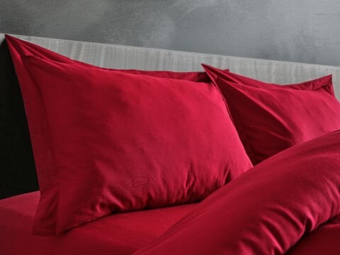 Monoco Nevresim Takımı Çift King Size - Bordo