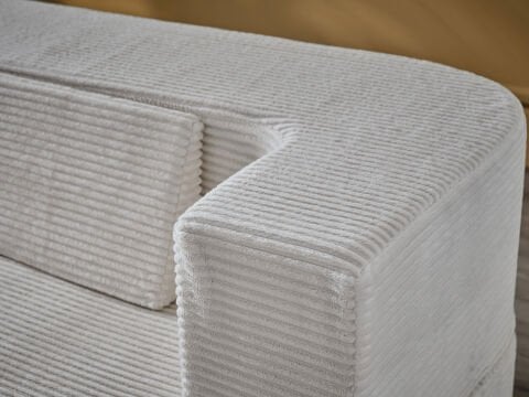 Serena Fonksiyonel Yatak Olabilen Pedli Koltuk Krem