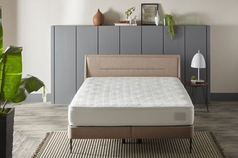 Aloe Vera Sıvı Geçirmez Fitted Alez 160 x 200 cm - Beyaz