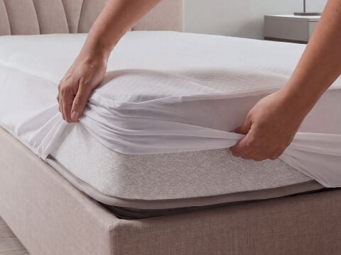 Liza Sıvı Geçirmez Fitted Alez 100x200 cm