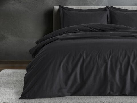Monoco Nevresim Takımı Çift King Size - Siyah
