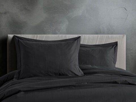 Monoco Nevresim Takımı Çift King Size - Siyah