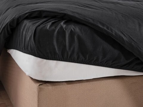 Monoco Nevresim Takımı Çift King Size - Siyah