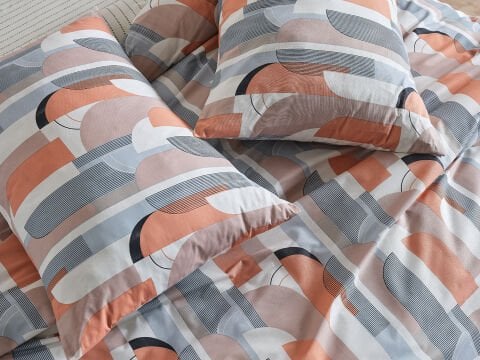 Bohema Festival Nevresim Takımı Tek Kişilik - Krem