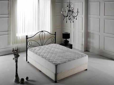 Comfyline Sıvı Geçirmez Fitted Alez 180 x 200 cm - Beyaz