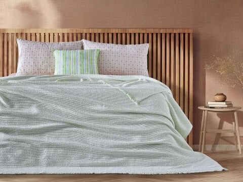 Boho Chic Spring Mina Pike Tek Kişilik - Mint Yeşili