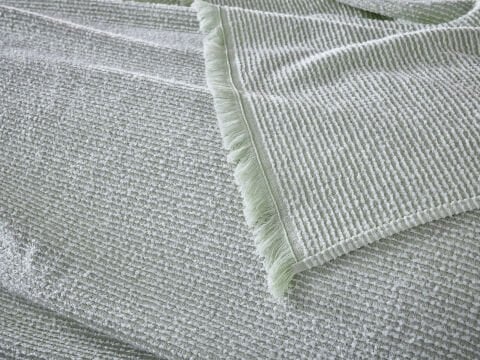 Boho Chic Spring Mina Pike Çift Kişilik - Mint Yeşili