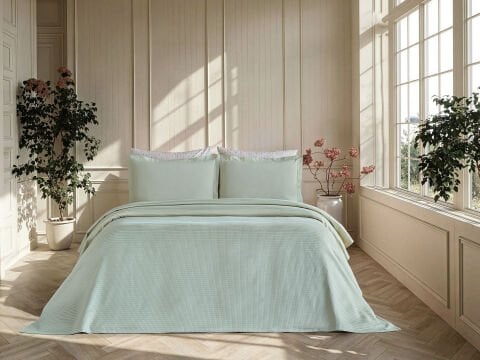 Boho Chic Spring Lisbon Pike Seti Çift Kişilik - Adaçayı