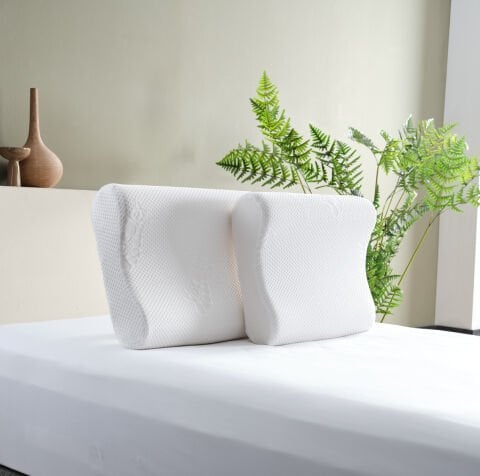 Visco Comfort Yastık 51 x 42 + 13 cm - Beyaz
