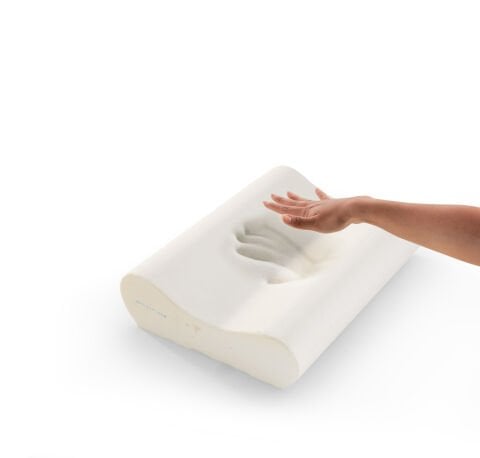 Visco Comfort Yastık 51 x 42 + 13 cm - Beyaz