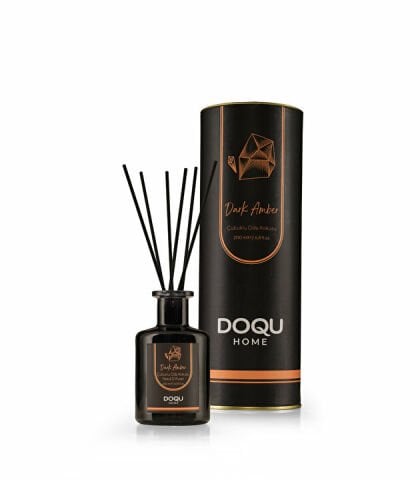 New Dark Amber Çubuklu Oda Kokusu 200 ml - Saydam