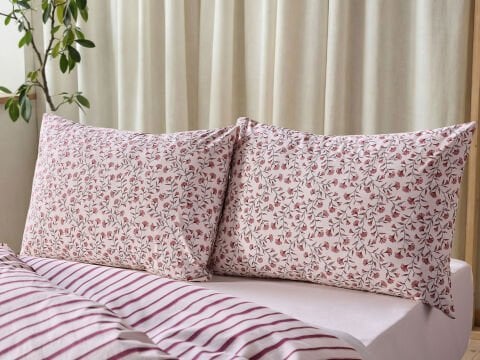 Harmony Festival Mirela Nevresim Takımı Çift Kişilik - Gül Kurusu