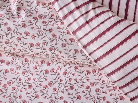 Harmony Festival Mirela Nevresim Takımı Çift Kişilik - Gül Kurusu