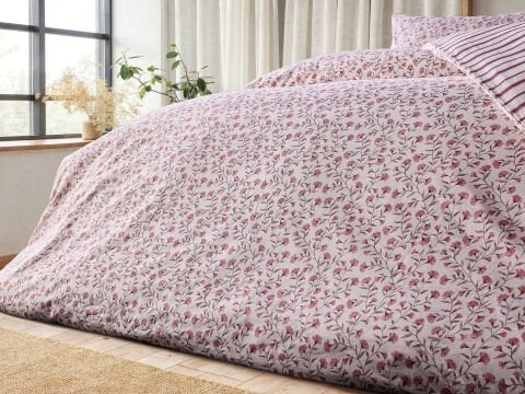 Harmony Festival Mirela Nevresim Takımı Çift Kişilik - Gül Kurusu