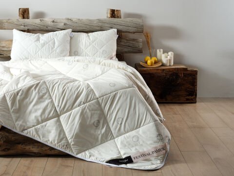 Festival Pamuk Yorgan Beyaz - Tek Kişilik