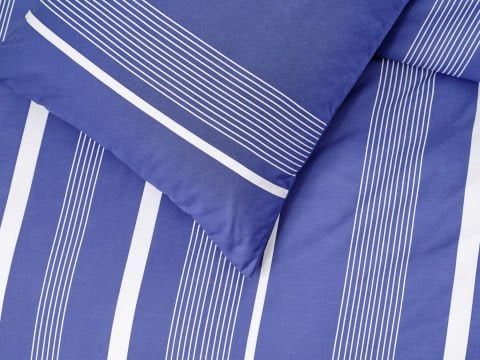 Marine Nevresim Takımı Atlante Çift King Size - Lacivert