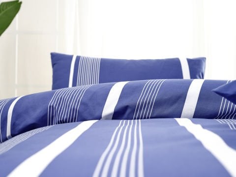 Marine Nevresim Takımı Atlante Tek King Size - Lacivert