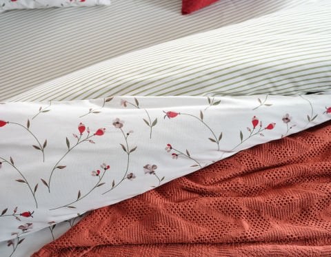 Ranforce Nevresim Takımı Elegan Tek Kişilik - Beyaz