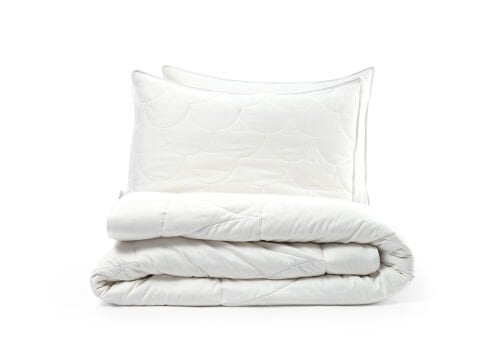 Pamuk Yorgan Tek King Size - Beyaz