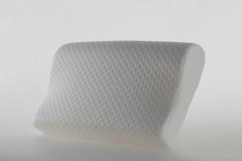 Visco Plus Ortopedik Boyun Destekli Yastık Beyaz - 52 x 32 + 10 cm