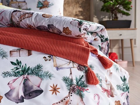 Polycotton Skate Nevresim Takımı Çift Kişilik - Yeşil