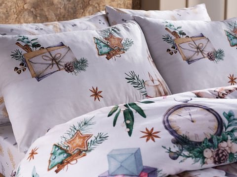 Polycotton Skate Nevresim Takımı Tek King Size - Yeşil