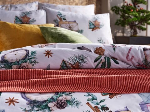 Polycotton Skate Nevresim Takımı Tek King Size - Yeşil