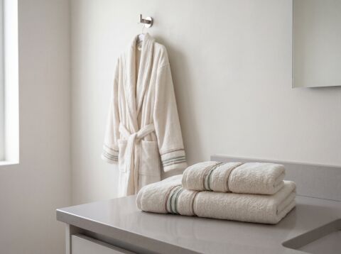 Boho Chic Spring Banyo Havlusu Esella Bordürlü