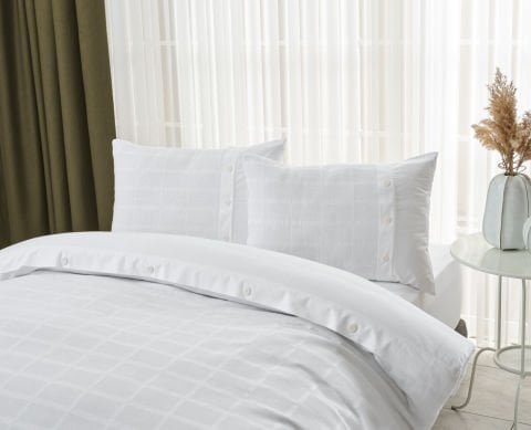 Multi Selection Çok Amaçlı Set Gloria Çift Kişilik - Beyaz