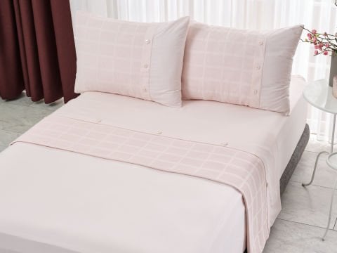 Multi Selection Çok Amaçlı Set Gloria Tek King Size - Pudra