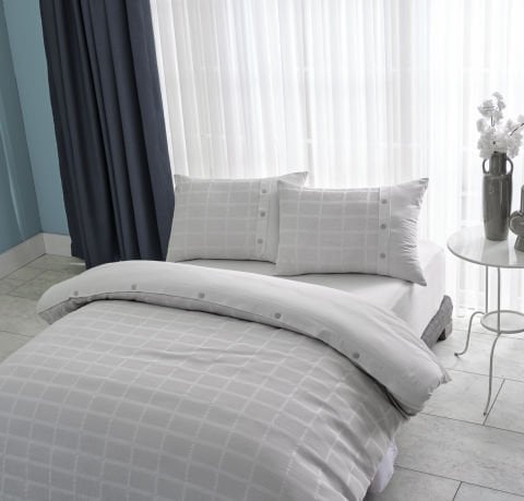 Multi Selection Çok Amaçlı Set Gloria Tek King Size - Gri