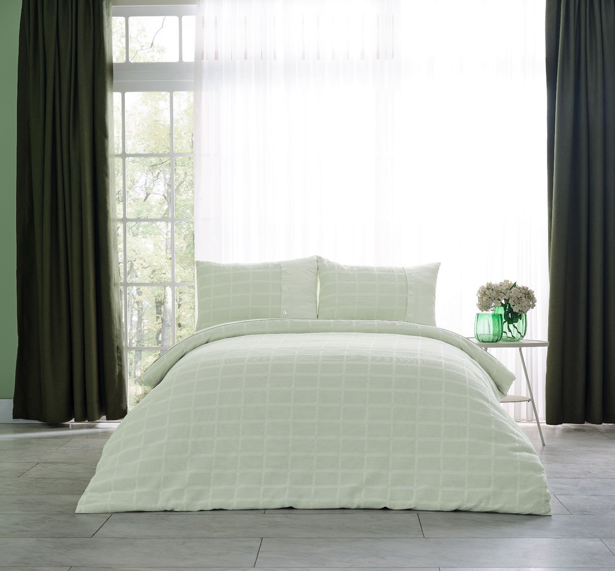 Multi Selection Çok Amaçlı Set Gloria Çift King Size - Yeşil
