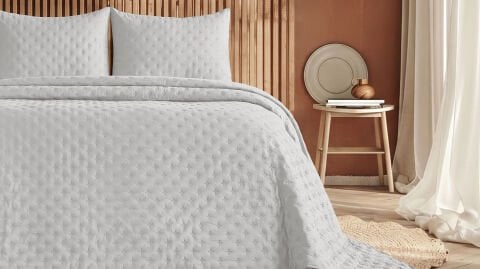 Boho Chic Spring Yatak Örtüsü Softia Çift Kişilik - Yesil