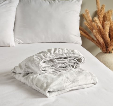 Marine Nevresim Takımı Marina Çift King Size - Beyaz