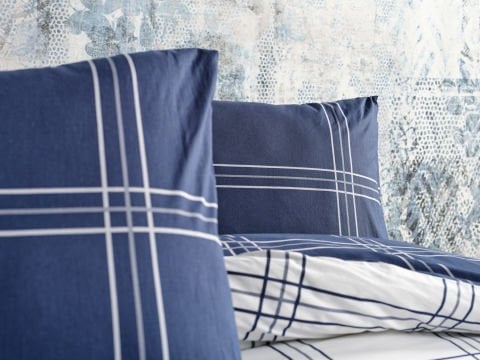 Ranforce Nevresim Takımı Navy Tek King Size - Lacivert