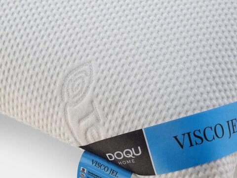 Viscojel Yastık 60 x 40 + 15 cm - Beyaz