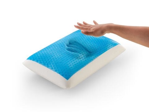 Viscojel Yastık 60 x 40 + 15 cm - Beyaz