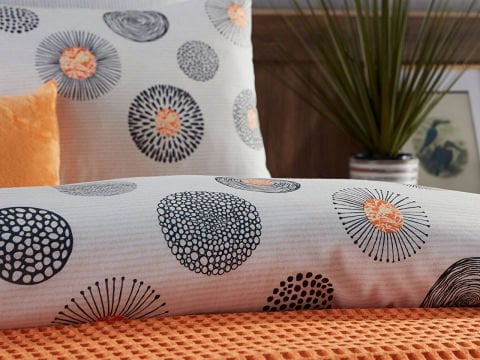 Polycotton Pamuklu Nevresim Takımı Cosmos