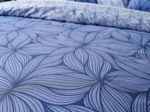Ranforce Nevresim Takımı Palmera Çift Kişilik - Lacivert
