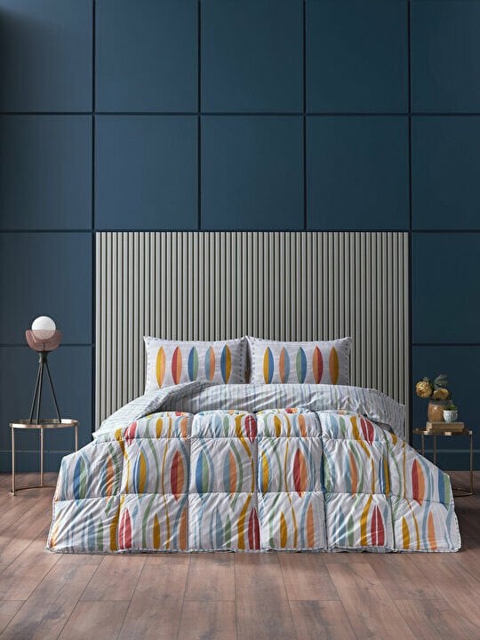 Festival Pamuk Uyku Seti Sörf Çift Kişilik - Mavi