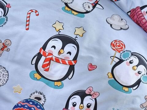 Cute Penguin Nevresim Takımı