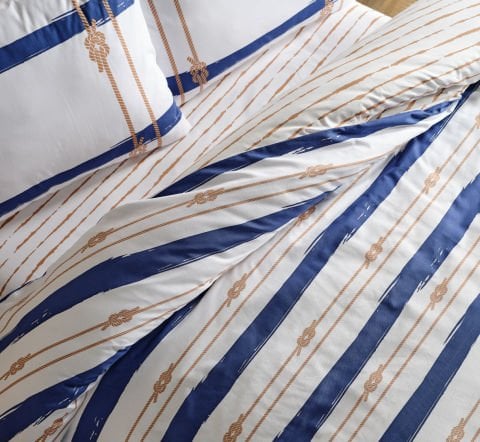 Marine Nevresim Takımı Serene Çift King Size - Beyaz