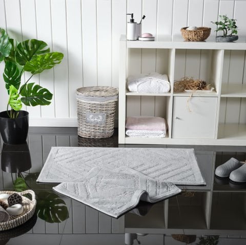 Banyo Paspası Zena 60x100 - Gri