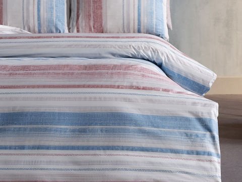 Ranforce Pamuk Nevresim Takımı Penetra Tek Kişilik - Mavi