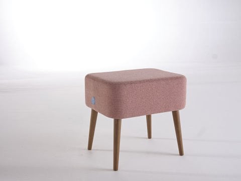 Viola Puf Standart - Gül Kurusu