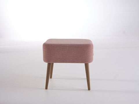 Viola Puf Standart - Gül Kurusu